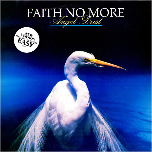 Faith No More Angel Dust LP Greece Test Pressing with Easy